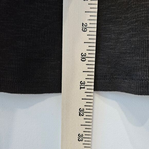 Lauren Conrad LC Women's Sweater Ribbed Ruffled Black Long Sleeve Size 3X - Picture 10 of 10